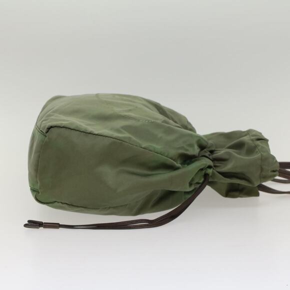 PRADA Tote Bag Nylon Khaki - Picture 5 of 9